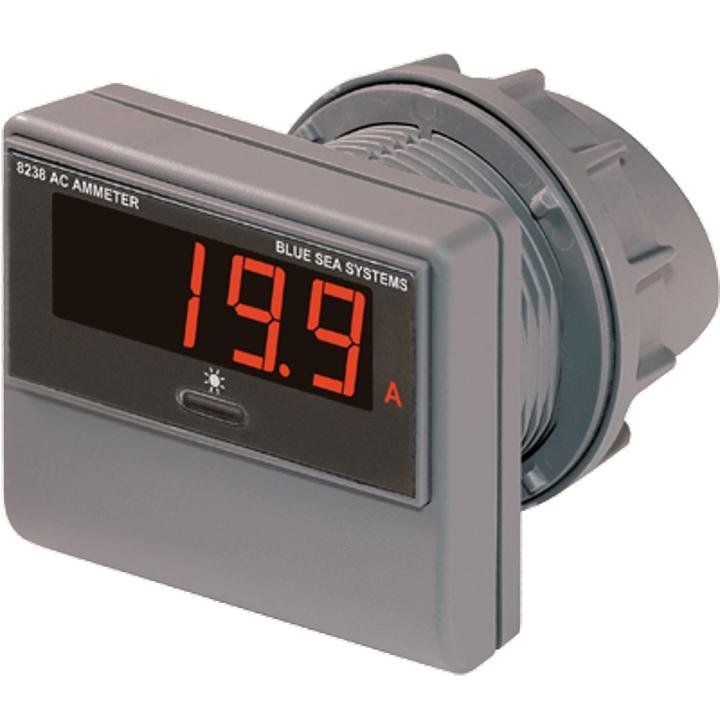 Blue Sea Systems – Digital AC Ammeter. 0-150 Amps – 8238