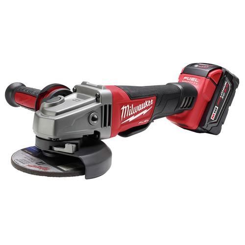 Milwaukee 2780-21 M18 FUEL Cordless 4-1-2 in. – 5 in. Paddle Switch Grinder with REDLITHIUM Battery