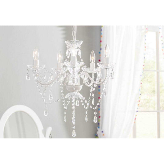 Harriet Bee Senoia 5-Light Crystal Chandelier