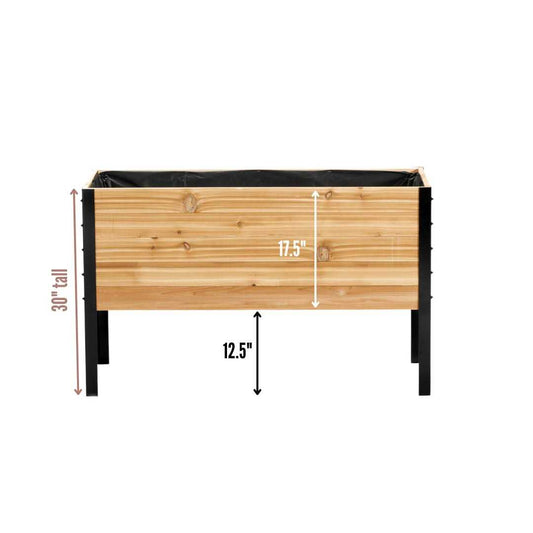 Cedar Planters Cedar 18 x Raised Garden Bed