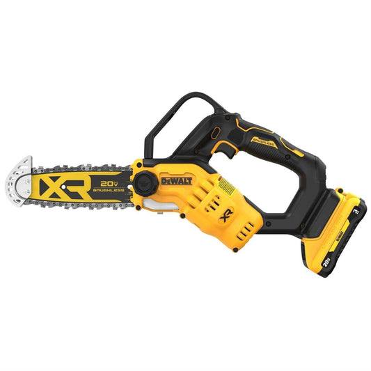 DEWALT 20V MAX 8-in. Brushless Cordless Pruning Chainsaw Kit DCCS623L1