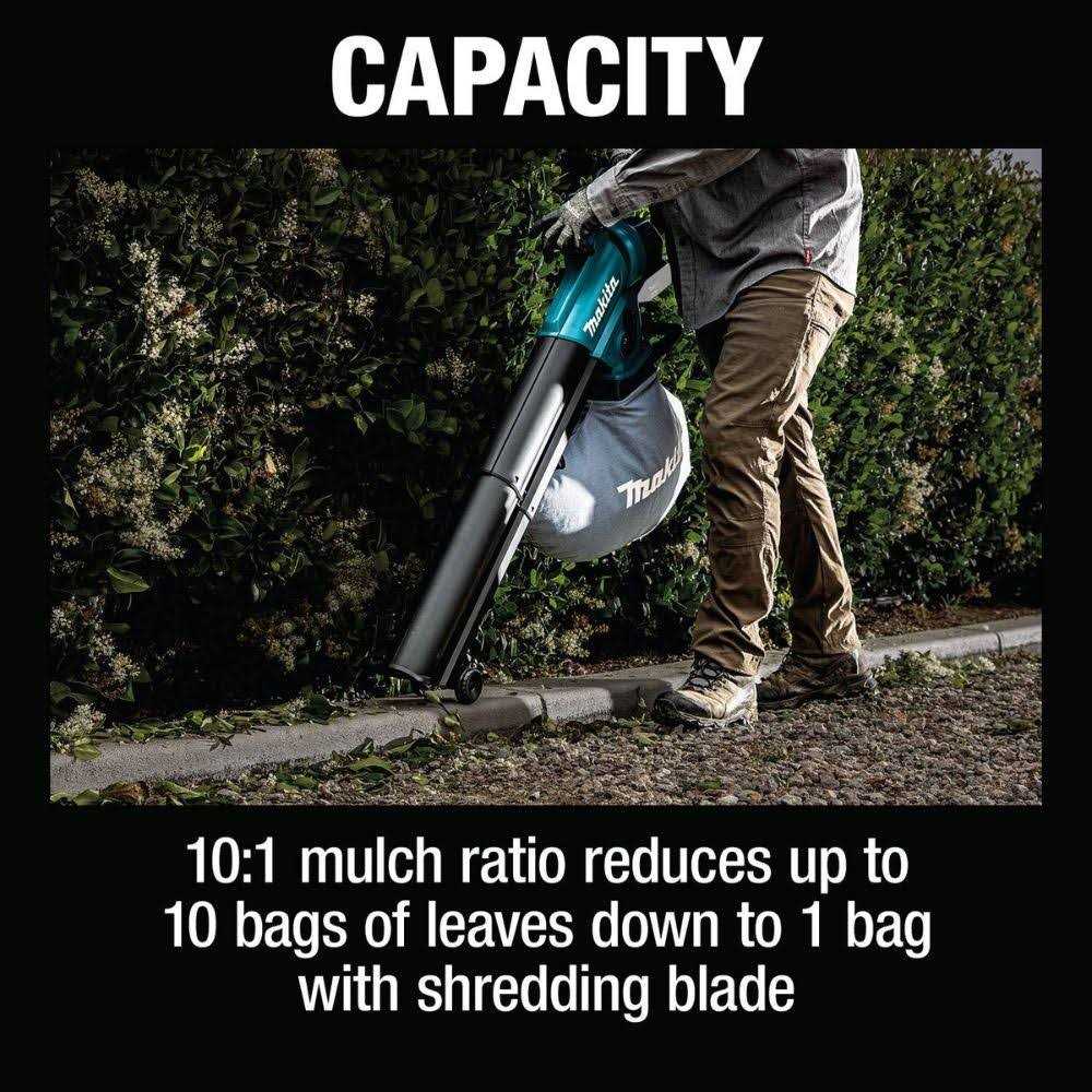 Makita XBU07Z 18V LXT Brushless Blower/Vacuum Mulcher