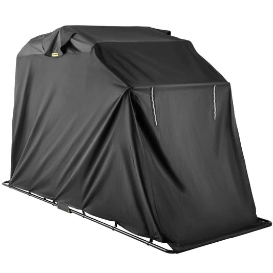 VEVOR Motorcycle Shelter Waterproof Motorcycle Cover Heavy Duty Motorcycle Shelter Shed