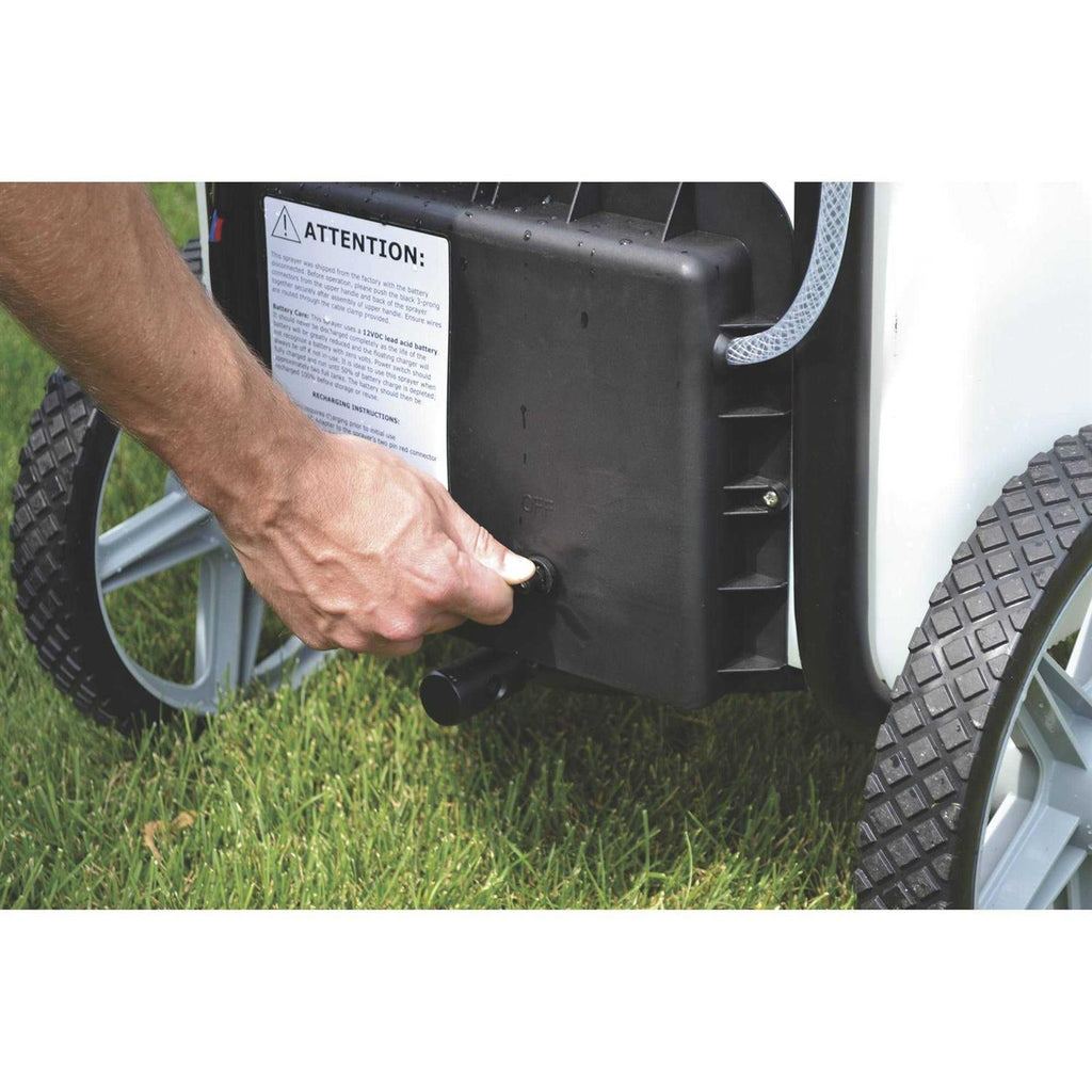 Master Mfg 9 Gallon Rechargeable Cart Sprayer PCD-E3-009B-MM