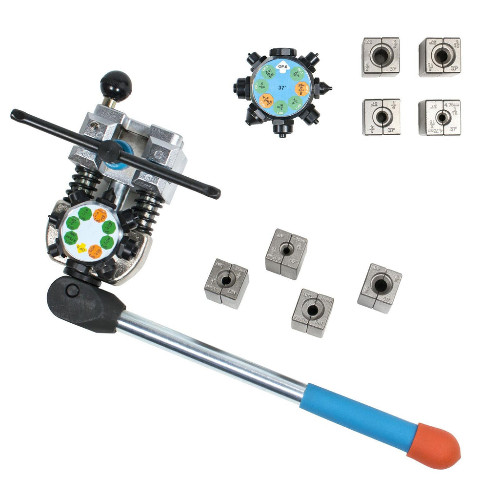 Brake Line Flaring Tool- 45 and 37 degree Set – Single and Double Flare