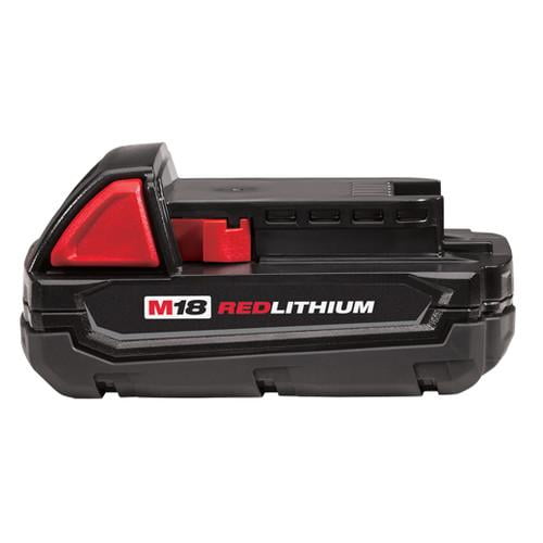 Milwaukee 2693-22 M18 18V Cordless Lithium-Ion 3-8 in. Impact Driver & LED Work Light Combo Kit