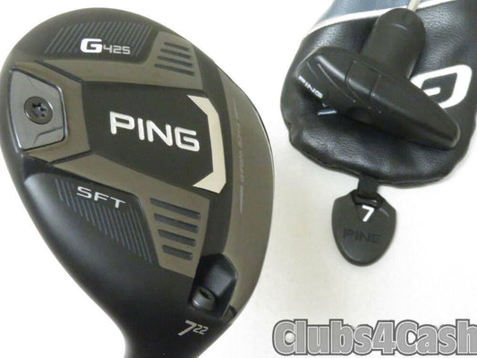 PING G425 S' Fairway 22° 7 Wood Alta CB 65 Slate Regular Flex +Cover