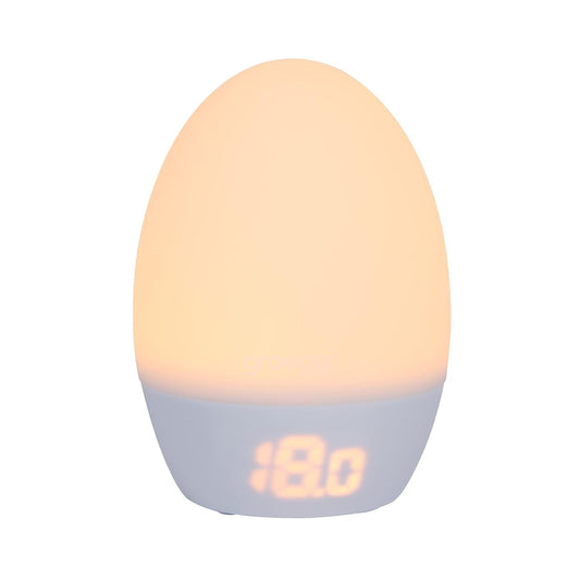 Tommee Tippee Groegg2 Digital Colour-Changing Nursery Thermometer and Nightlight, USB-Powered, Digital Temperature Display