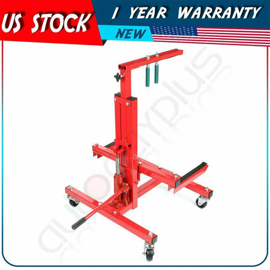 NEW  Autobody Mobile Rolling Door Bumper & Hydraulic Press Jack Stand Dolly