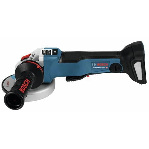 Bosch GWS18V-45PSCB14 18V EC Brushless Connected 4-1-2 In. Angle Grinder Kit with No Lock-On Paddle Switch and CORE18V Battery