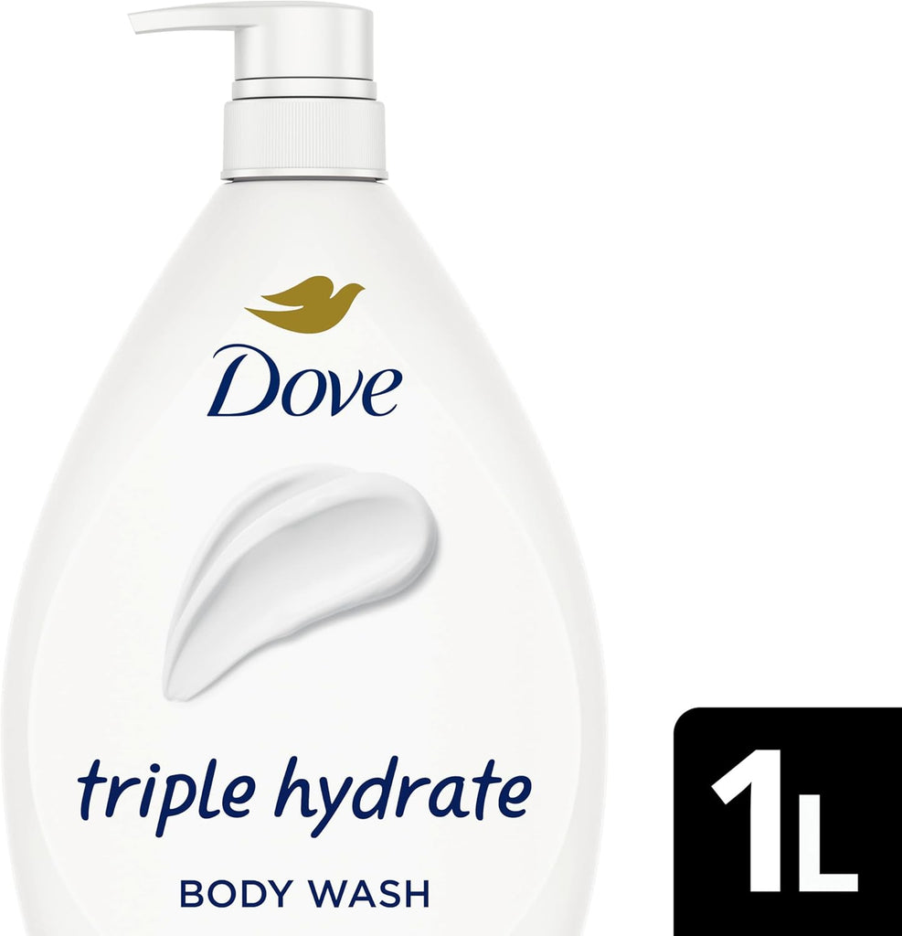 Dove Triple Hydrate Body Wash 1 L