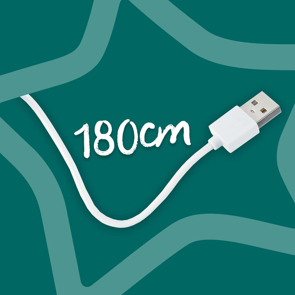 Tommee Tippee Groegg2 Digital Colour-Changing Nursery Thermometer and Nightlight, USB-Powered, Digital Temperature Display