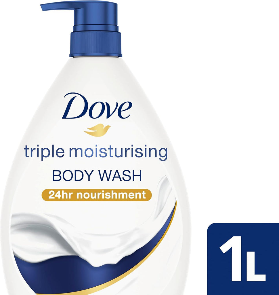 Dove Triple Hydrate Body Wash 1 L