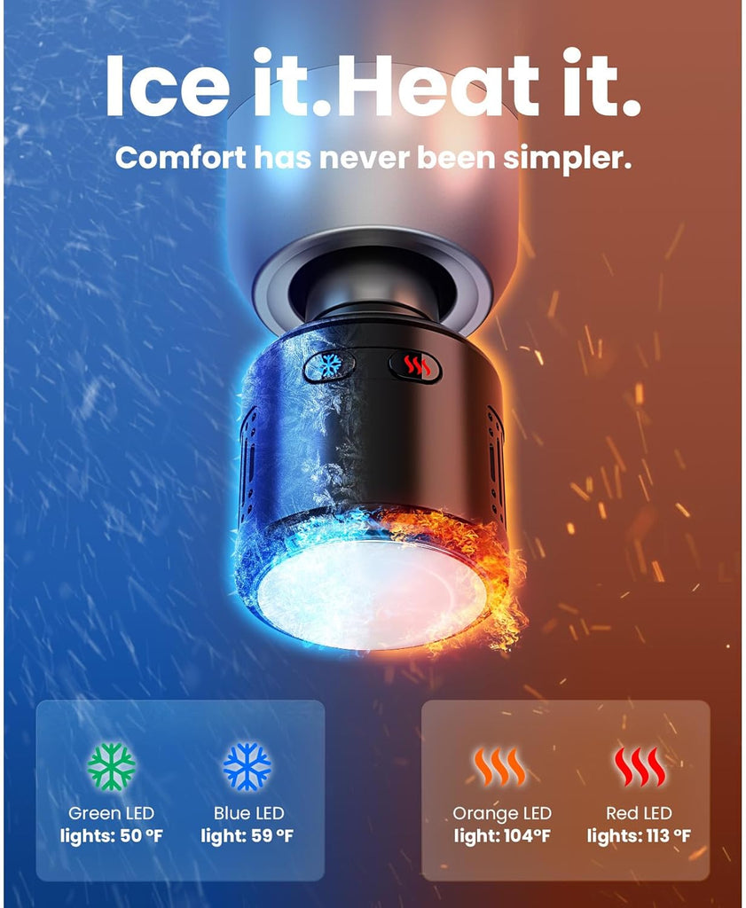 BOB AND BRAD C2 Massage Gun, Deep Tissue Percussion Massager Gun, Handheld Muscle Massager with 5 Speeds and 5 Heads, for Home Gym Office Workout Recovery Pain Soreness Relief, Gifts for Men Women