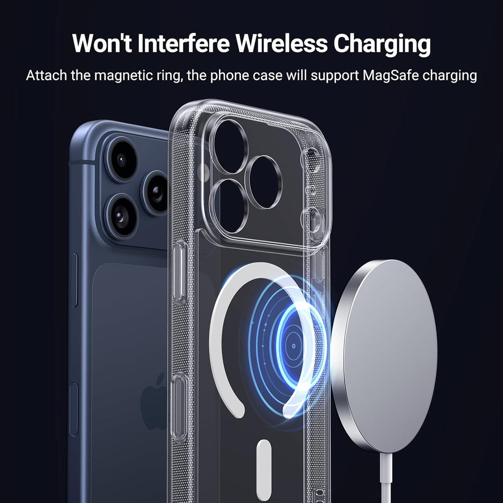 UGREEN MagSafe Car Mount, Magsafe Phone Car Holder, Air Vent 360° Adjustable Magnetic Phone Holder, Strong Magnet, Easily Install, Compatible with iPhone 17 Pro Max and Phones with MagSafe Case