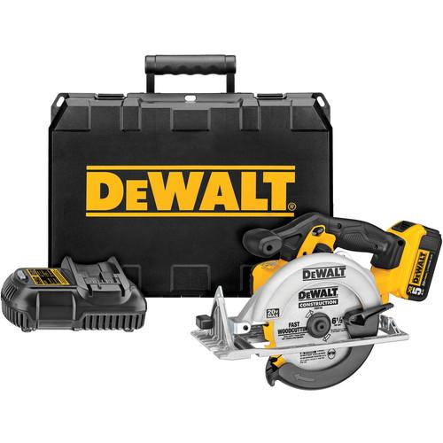 Dewalt DCS391P1 20V MAX Cordless Lithium-Ion 6-1-2 in. Circular Saw Kit