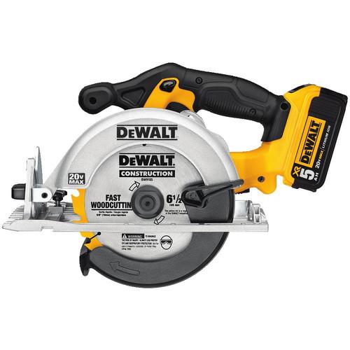 Dewalt DCS391P1 20V MAX Cordless Lithium-Ion 6-1-2 in. Circular Saw Kit