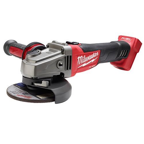 Milwaukee 2781-20 M18 FUEL Lithium-Ion 4-1-2 in. – 5 in. Slide Switch Grinder with Lock-On (Tool Only)