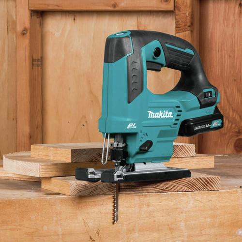 Makita VJ06R1J 12V max CXT Lithium-Ion Brushless Top Handle Jig Saw Kit (2.0Ah)