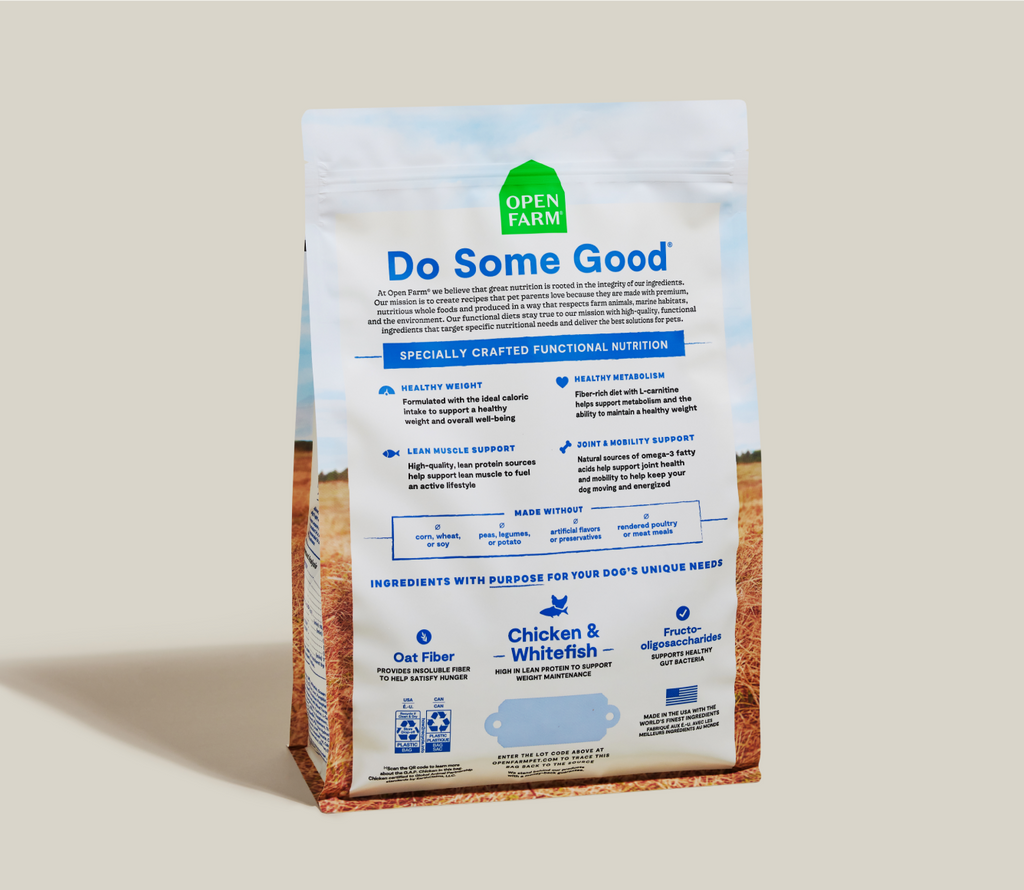 Chicken & Whitefish Healthy Weight Dog Kibble