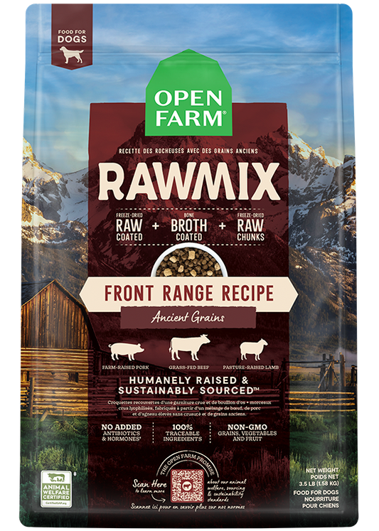 RawMix Front Range Ancient Grains Dog Kibble