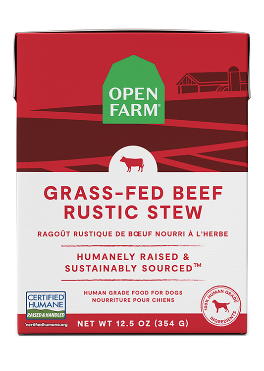 Grass-Fed Beef Rustic Stew Wet Dog Food