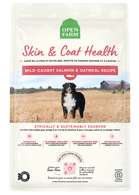 Salmon & Oatmeal Skin & Coat Health Dog Kibble