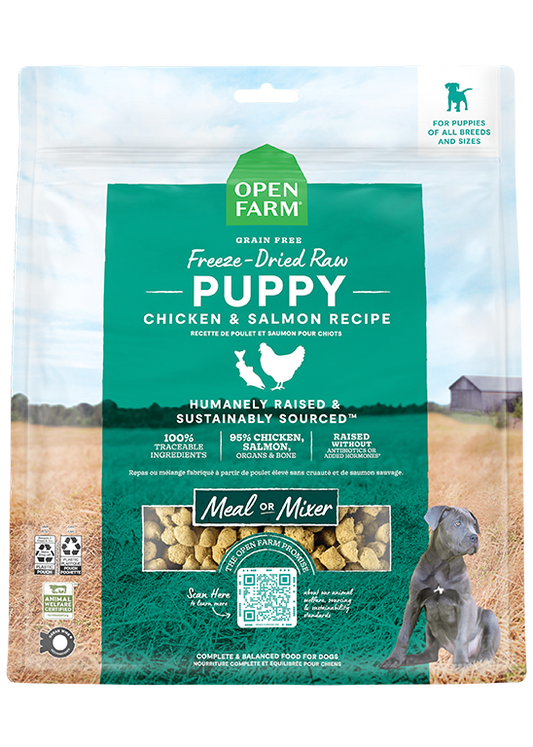 Chicken & Salmon Freeze Dried Raw Morsels for Puppies