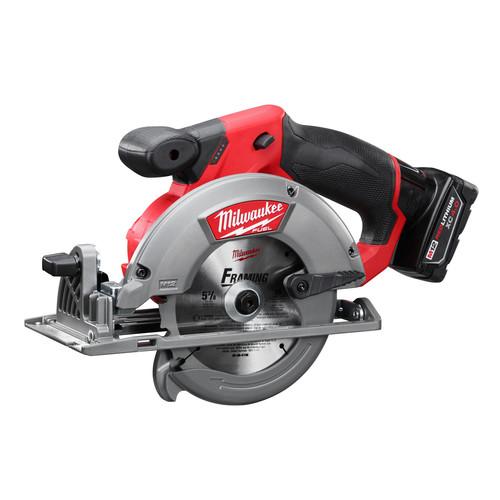 Milwaukee 2530-21XC M12 FUEL Li-Ion 5-3-8 in. Circular Saw Kit with XC Battery