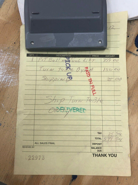 Harley Davidson   Pitbull Hydraulic Motorcycle Lift Jack