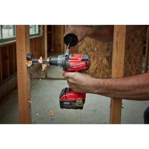 Milwaukee 2705-22 M18 FUEL Lithium-Ion 1-2 in. Cordless Drill Driver Kit with ONE-KEY (5 Ah)