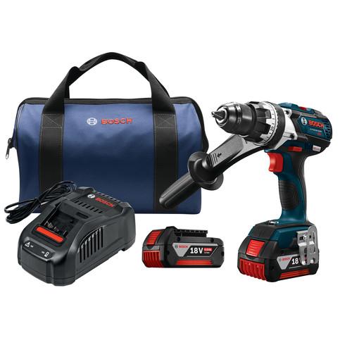 Bosch DDH183-01 18V Lithium-Ion EC Brushless Brute Tough 1-2 in. Cordless Drill Driver Kit (4 Ah)