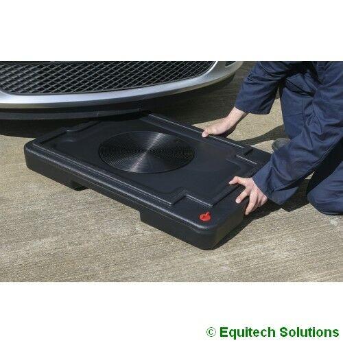 Sealey  DRP011 Low Profile Waste Oil Fluid Drainer 30 Litre Tank 4 Castors