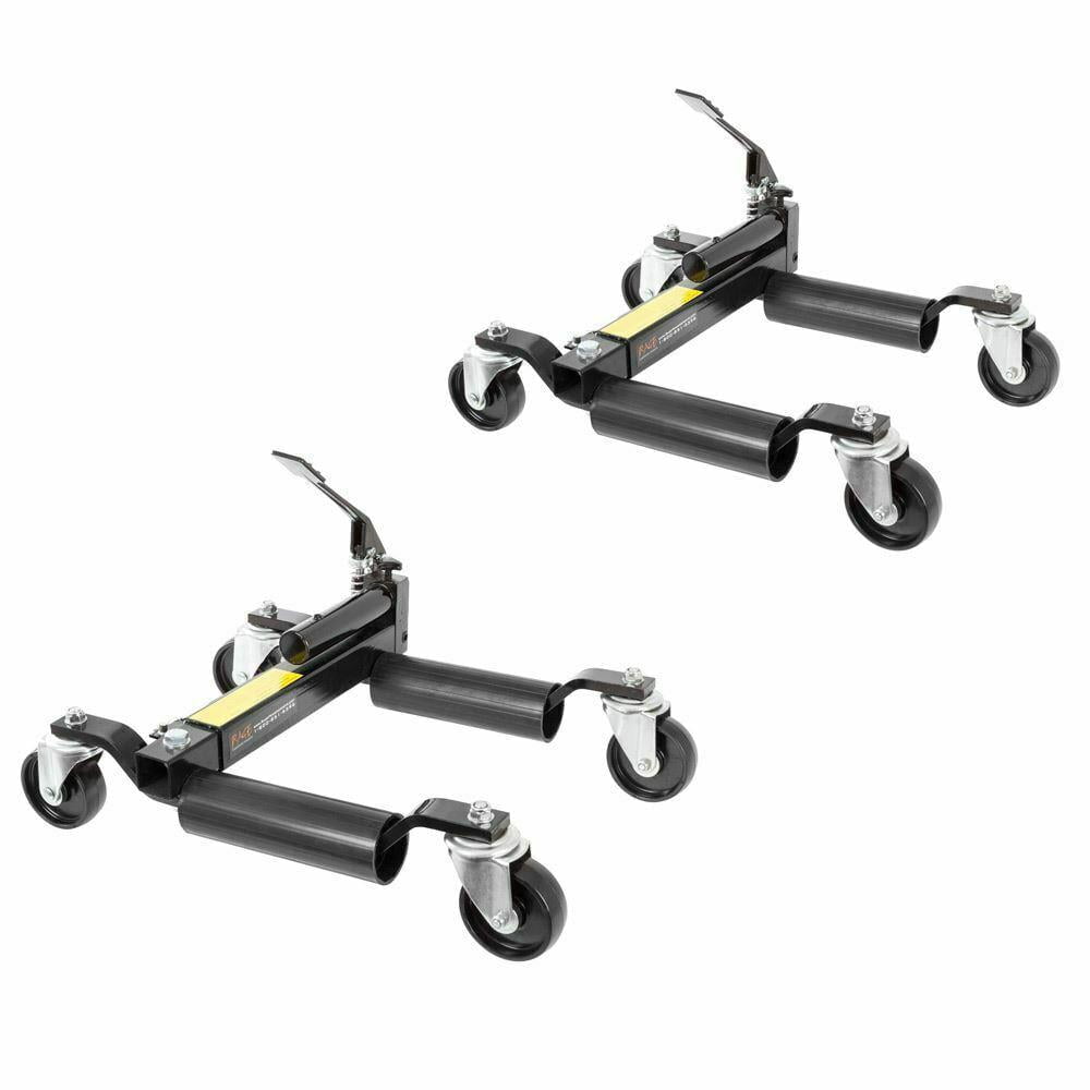 Black Widow BW-CJD-2 Hydraulic Vehicle Jack and Wheel Dollies (Pack oF-2)