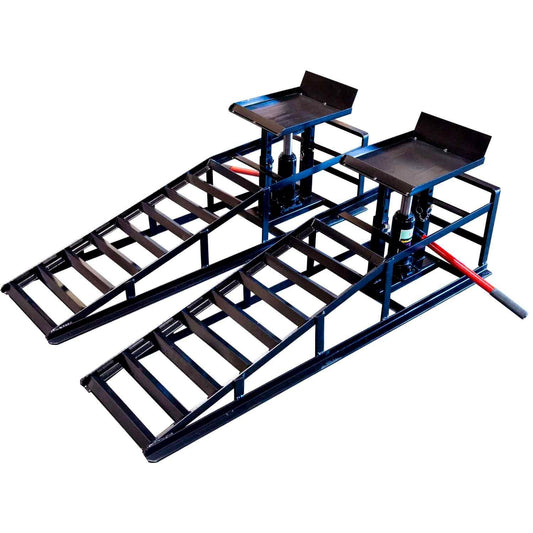 Hydraulic Vehicle Ramps 10.000lb.Capacity Portable Car Repair